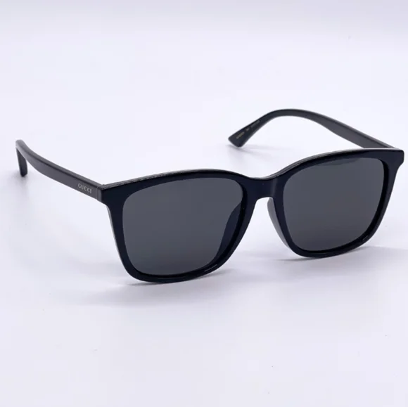 NEW GUCCI CAT-EYE SUNGLASSES GG0404SA 001 BLACK GUCCI EYEWEAR - Picture 6 of 8